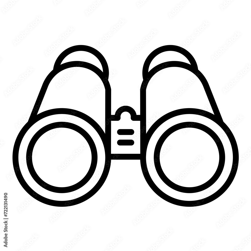 Poster Binocular Icon