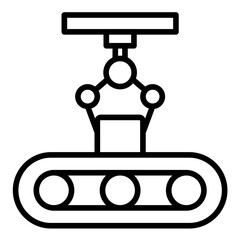 Conveyor Robot Icon