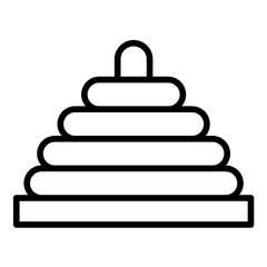 Stack Toy Icon