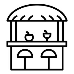 Beach Bar Icon