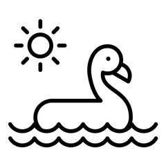 Pool Float Icon