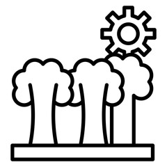 Forest Management Icon