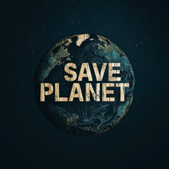 concept of save planet, ecology safety