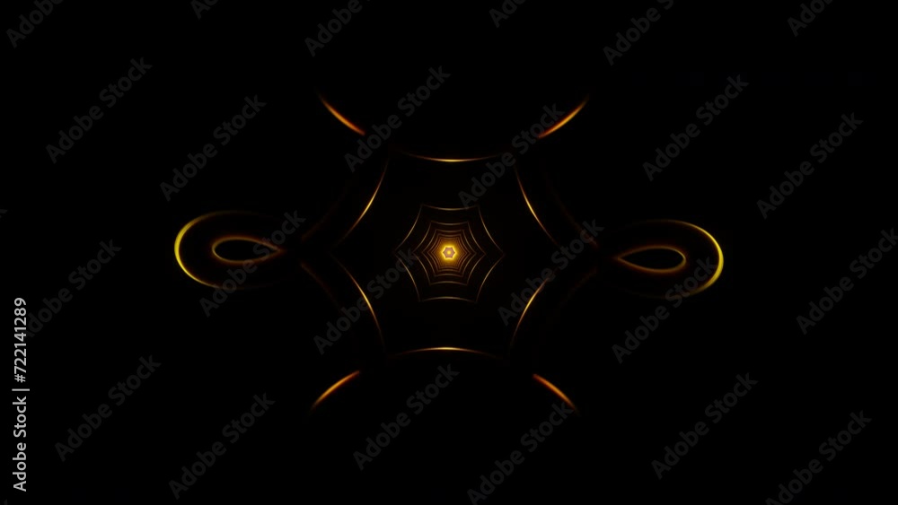 Aufkleber hypnotic strobes create a pulsating neon vj loop backdrop with psychedelic hues.