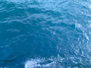Lake Toba view from ferry ship. Ambarita, Samosir - North Sumatra.