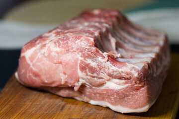 steak meat on a board