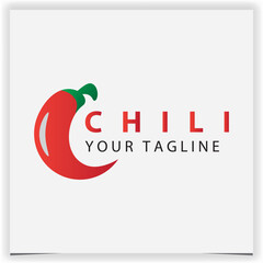 letter c red chili logo