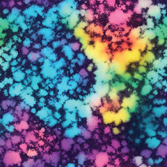 Seamless background with tai dye