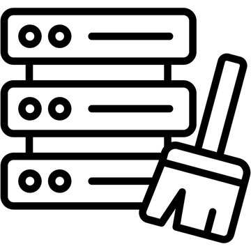 recommend clip art: Data Cleaning Icon