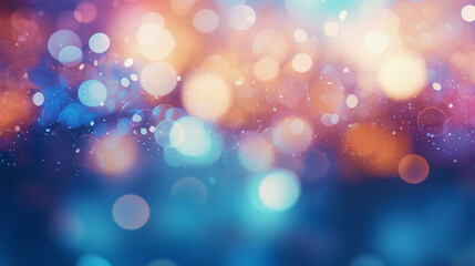 Abstract background with bokeh