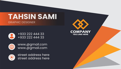 business card , vector ,illustrator