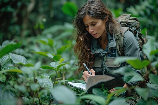 Indian Wildlife Conservationist Working On A Project To Protect Endangered Species.