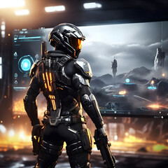 Videogame Character Robot
