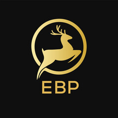 EBP Letter logo design template vector. EBP Business abstract connection vector logo. EBP icon circle logotype.
