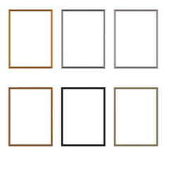 Metel frames realistic3d rendered PNG