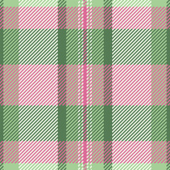 Vector tartan fabric of check seamless background with a textile plaid texture pattern.