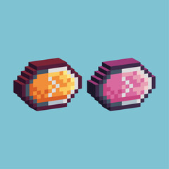 
Isometric Pixel art 3d of next button icon for items asset. next button icon on pixelated style.8bits perfect for game asset or design asset element for your game design asset.
