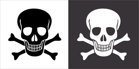 IIlustration Vector graphics of TheDeath icon - obrazy, fototapety, plakaty