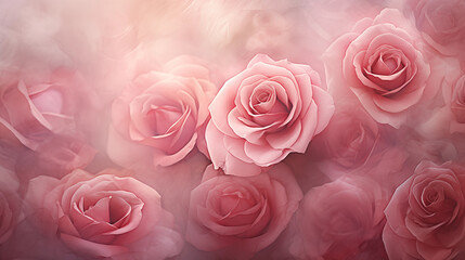 rose background 