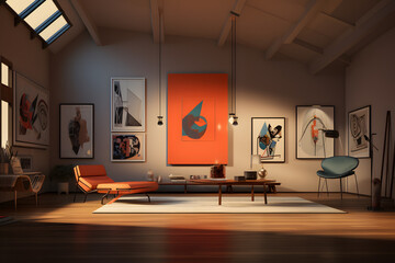 modern comfort living room