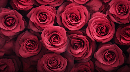 Naklejka premium rose background 