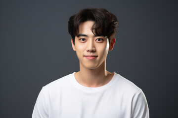 Fototapeta premium handsome chinese young man in formal shirt