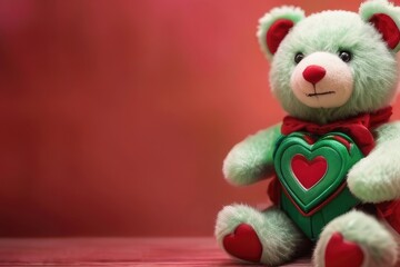 christmas teddy bear