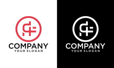 Obraz premium HQ modern initial letter logo design vector bundle. It will be suitable for which company or brand name start those initial.