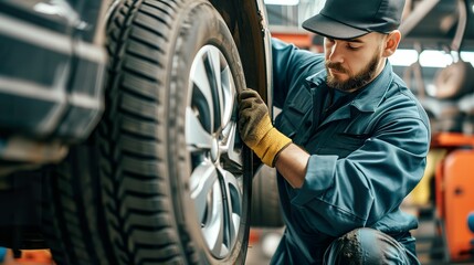 Expert Technician Ensures a Safe Ride with Winter and Summer Tire Replacements