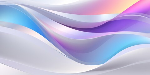 Silver gradient colorful geometric abstract circles and waves pattern background 