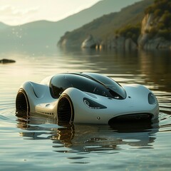 amphibian car futuristic Design high end