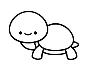 This is line art of several animals in a very cute style and suitable for children to use.