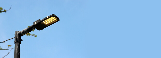 LED Lighting street,  lamppost  lights