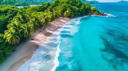 Fototapeta premium Landscape of Relaxation. Tropical Dreams