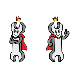 Hardware King Mascot