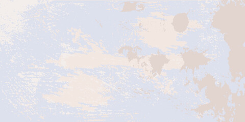 Grunge Texture. Abstract Surreal Vector Background with Messy Ivory Grungy Stains on a Pastel Blue. Simple Irregular Rough Print ideal for Layout, Cover. No text.Blue-Beige Textured Modern Design.RGB.