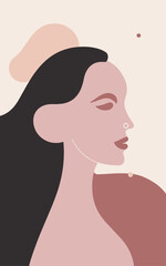 Abstract background poster. Good for fashion fabrics, postcards, email header, wallpaper, banner, events, covers, posters, advertising, and more. Women's day, mother's day background.