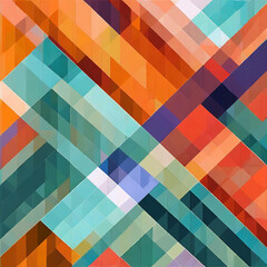 abstract geometric retro background squared tiles 