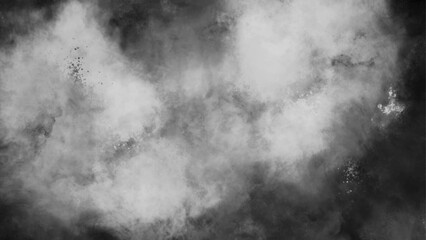 Black and white grunge texture. Abstract gray watercolor background texture. Black and white background