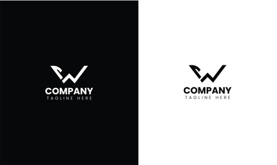 business logo design, W letter logo, surgical logo design  - obrazy, fototapety, plakaty
