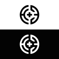 HE logo. H E design. White HE letter. HE, H E letter logo SET design. Initial letter HE linked circle uppercase monogram logo. H E letter logo SET vector design. HE letter logo design five