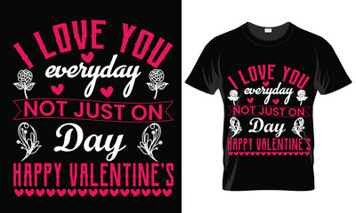 Valentine Day T-shirt Design