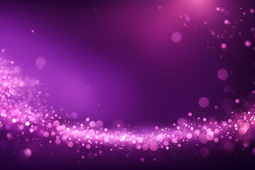 Obraz premium Mauve glow particle