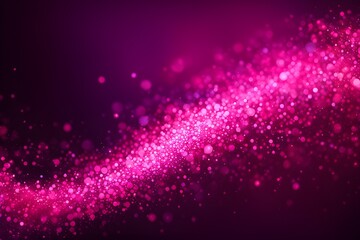 Obraz premium Magenta glow particle