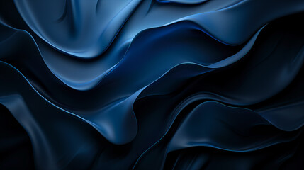 Obraz premium Abstract Blue Silk Texture Background