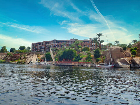 Legendary Old Cataract Hotel Aswan, Egypt,  Agatha Christie