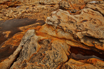 Reise durch Südafrika. Unterwegs am Blyde River Canyon., Potholes. Bourke’s Luck Potholes