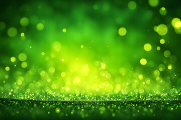 Fototapeta na wymiar Chartreuse glow particle
