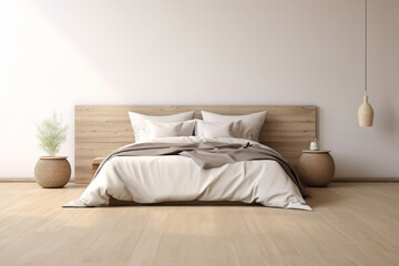 Fototapeta na wymiar modern bed room. 