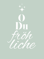 Poster in der Farbe Grün mit dem grafischen Text 